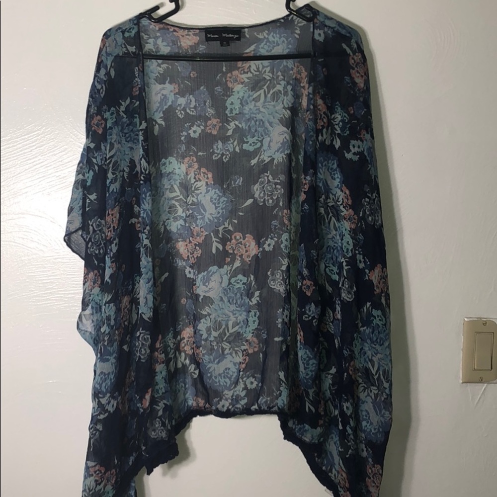 Floral coverup